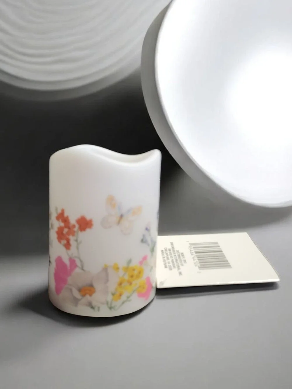 Elegant Spring Pillar Candle Choose 1